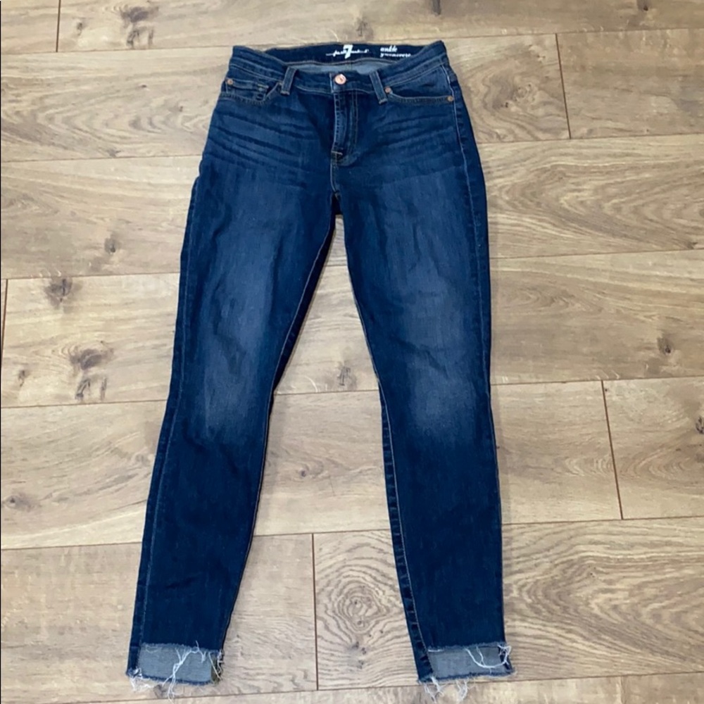 7 For All Mankind Gwenevere Vanity Ankle Cut